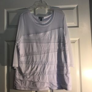 Tribella White Blouse